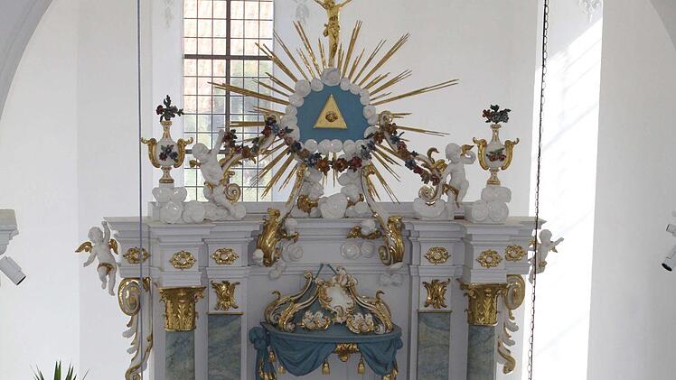 Der prächtige Altar Foto: Michael Wunder