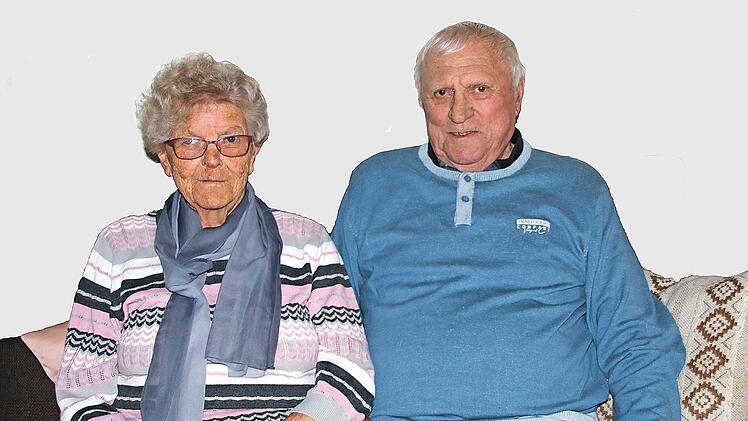 Anna und Albert Seit feiern Diamantene Hochzeit.  Foto: Dieter Britz
