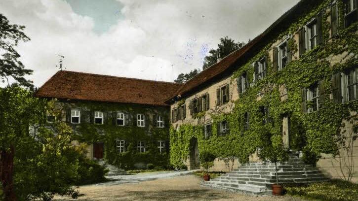 Das Aschbacher Schloss gibt es auch als Fotokarte.