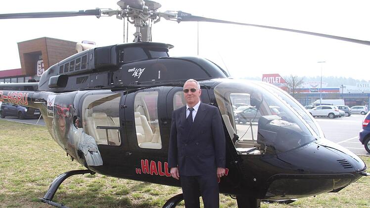 Trigema-Pilot Dirk Wilhelm Foto: Christian Bauriedel