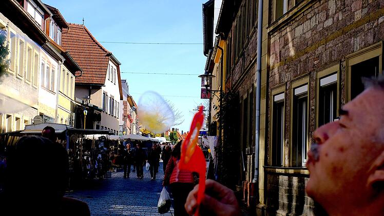 Spektakuläre Ansichten beim Michaelsmarkt.Gerd Schaar