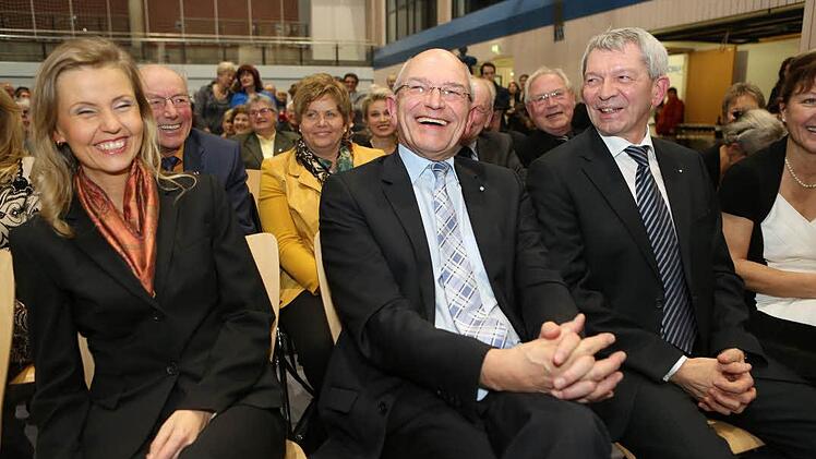 Ein sichtlich entspannter Noch-Landrat Günther Denzler