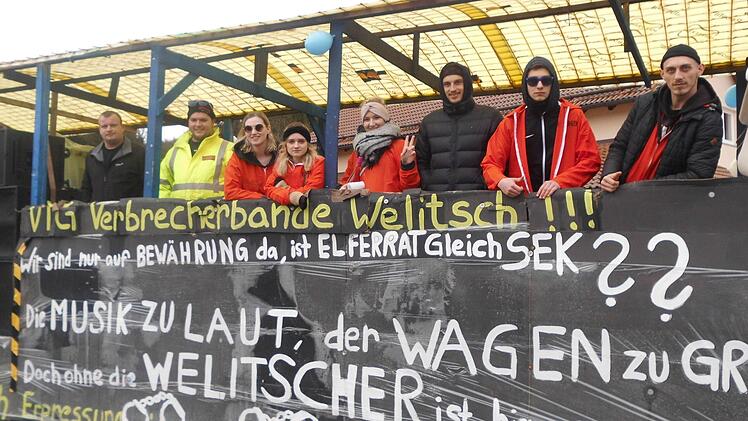 Impressionen vom Faschingsumzug in Welitsch. Foto: Wolfgang Leicht