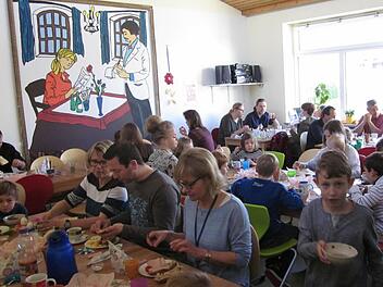 Ein Erfolg war der Brunch in der Ganztagesschule. Foto: Stefan Geiger