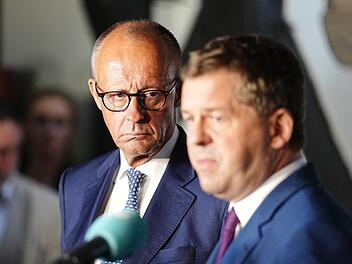Wahlkampf der CDU Sachsen-Anhalt mit Bundeskanzler Merz