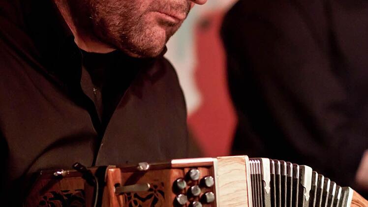 Norbert Gabla am Bandoneon