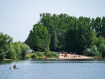 Baggersee Breiteng&uuml;&szlig;bach, Badesee Breiteng&uuml;&szlig;bach im Landkreis Bamberg