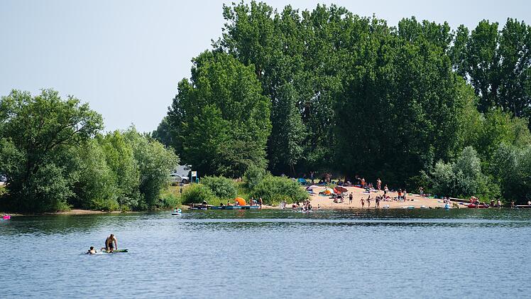 Baggersee Breiteng&uuml;&szlig;bach, Badesee Breiteng&uuml;&szlig;bach im Landkreis Bamberg