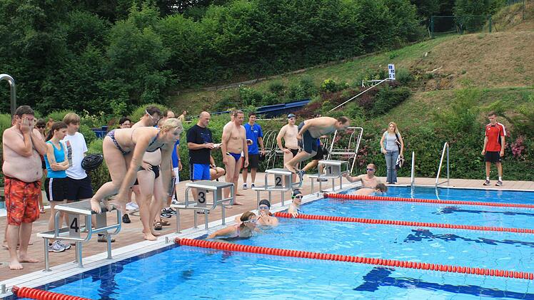 Triathlon in Hollfeld.  Foto: Gerhard Leikam