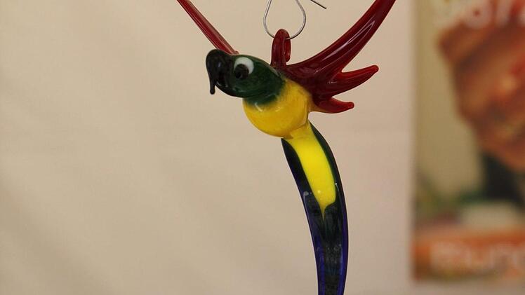 Filigrane Glasvögel von Uwe und Heidi Altermann Foto: Carmen Schwind