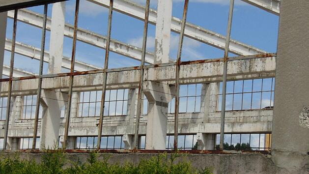 Auf dem Gelände des Neunkirchner Betonwerks könnten schon bald Reihenhäuser stehen.  Foto: Petra Malbrich