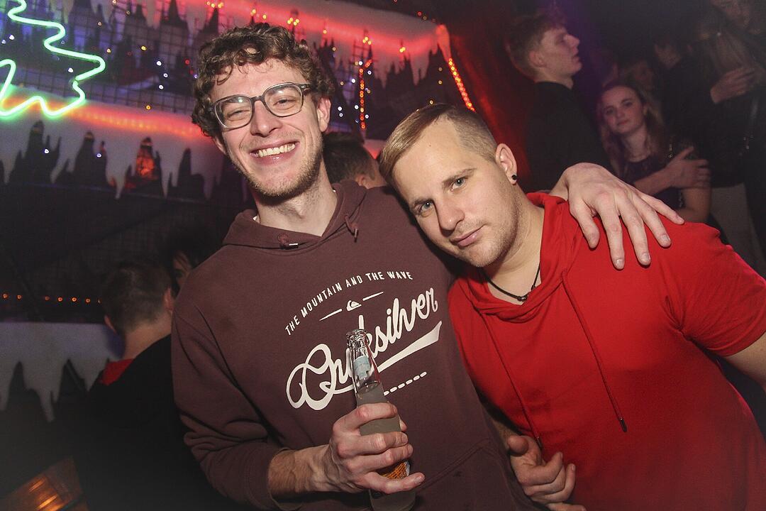 Partystimmung an Heiligabend