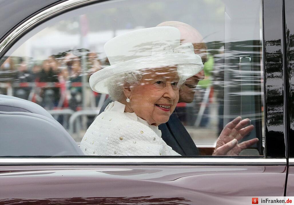 Britische Queen besucht Deutschland