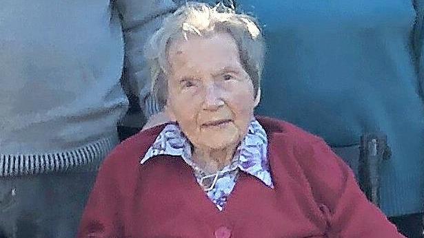 Elfriede Kittel aus Weidach wurde vor zwei Tagen 108 Jahre alt.