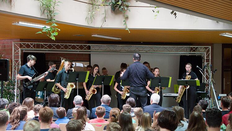 Die Juniorbigband unter der Leitung von André Degand.Ingo Queck