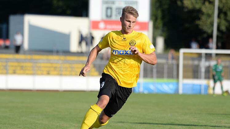 Bayreuths Sturmneuzugang  Christoph Fenninger. Foto: Peter Mularczyk
