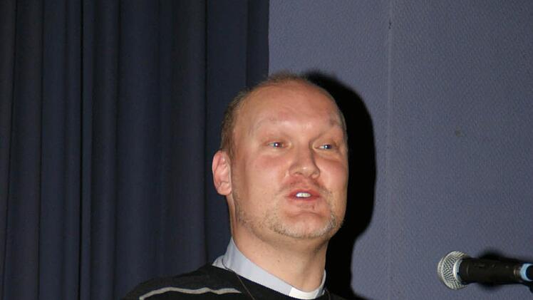 Pfarrvikar Michael Weck nutzte die Gelegenheit, sich vorzustellen.
