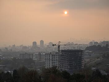 Smog in Teheran