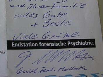 Der erste Brief von Gustl Mollath an Arthur Bosle