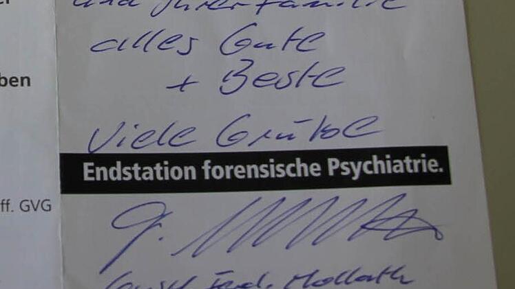 Der erste Brief von Gustl Mollath an Arthur Bosle