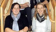 Der engere Vorstand des Fördervereins des Kindergartens St. Marien: unten Kathrin Gremer-Schneider (l.) und Kassiererin Ingrid Renk, oben Frank Hauck (l.) und Andreas Ströhlein Foto: sd
