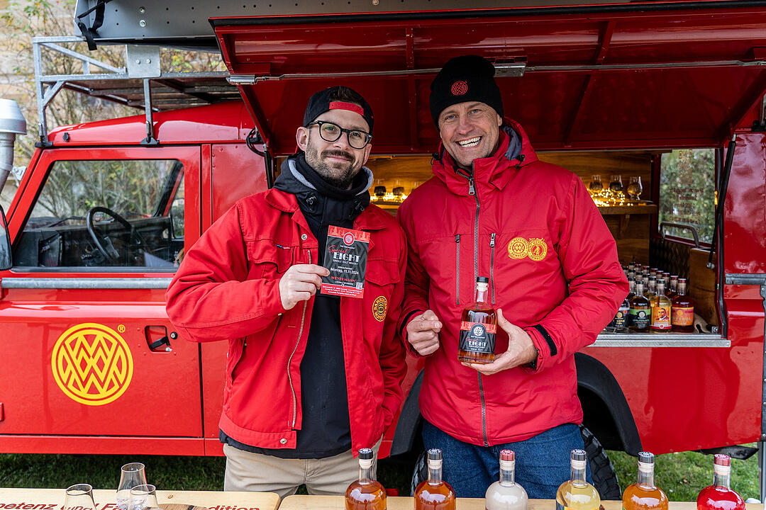 Über 120 Aussteller und Gastronomen.