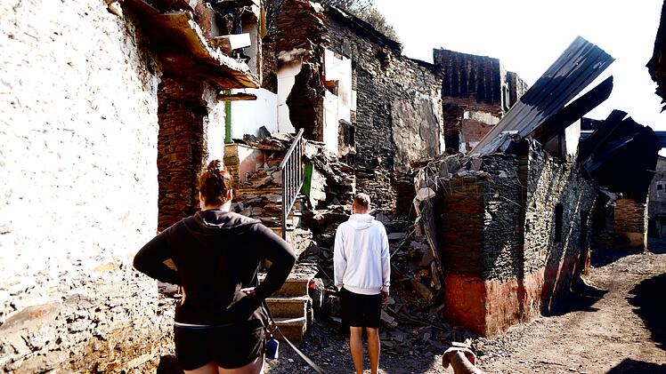 Waldbrände in Spanien