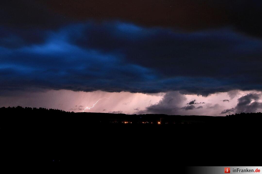 Unwetter über Franken II