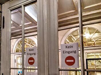 Leider immer noch geschlossen für das Publikum : das Coburger Landestheater.Foto: Jochen Berger