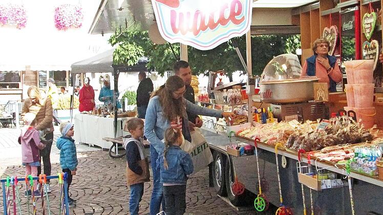 Süßes für Groß und Klein gibt es auch wieder auf dem Michaelsmarkt in Hammelburg.