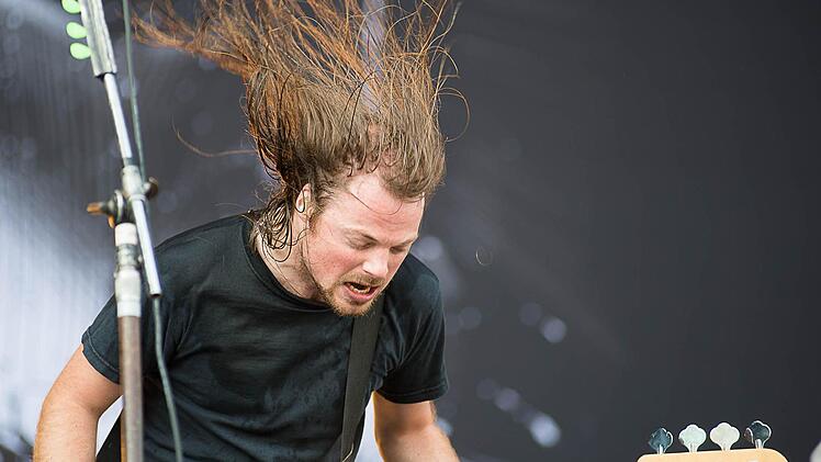 Impressionen von Rock im Park 2013 in Nürnberg: Airbourne / Foto: Tobias Köpplinger