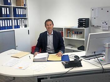 Bald räumt René Schäd als Geschäftsleiter seinen Arbeitsplatz im Rathaus der Marktgemeinde Maroldsweisach. Nach dreieinhalb Jahren wechselt er in die Gemeinde Stadtlauringen.  Foto: Gemeinde Maroldsweisach