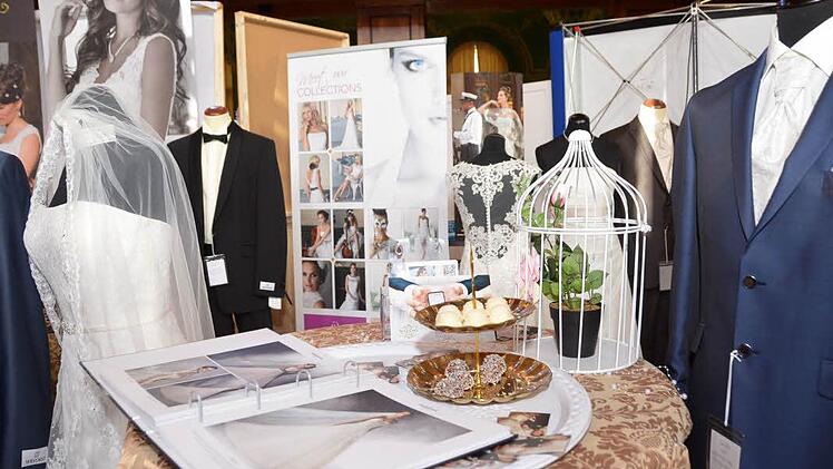 Breit gefächert war das Angebot auf der Bad Kissinger Hochzeitsmesse.  Foto: Peter Rauch