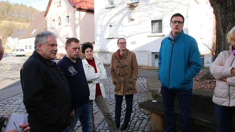 Bilder vom Ortstermin. Foto: Ralf Ruppert