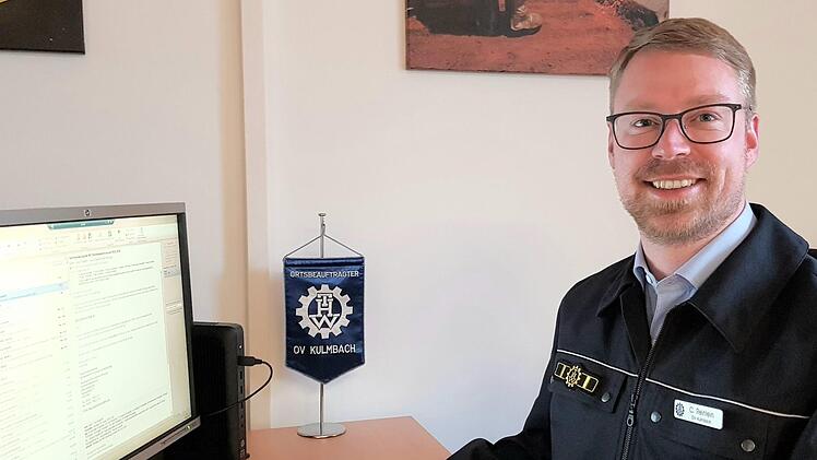 Christian Reinlein ist neuer Ortsbeauftragter des Technischen Hilfswerks Kulmbach.Foto: privat