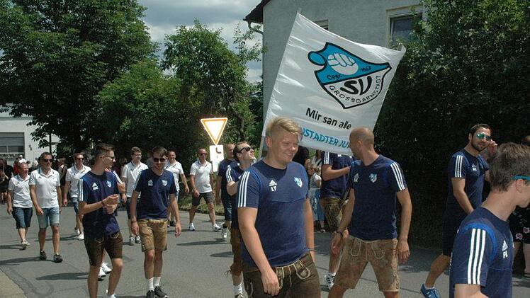 Der SV Großgarnstadt durfte ebenfalls nicht fehlen.Edwin Meißinger