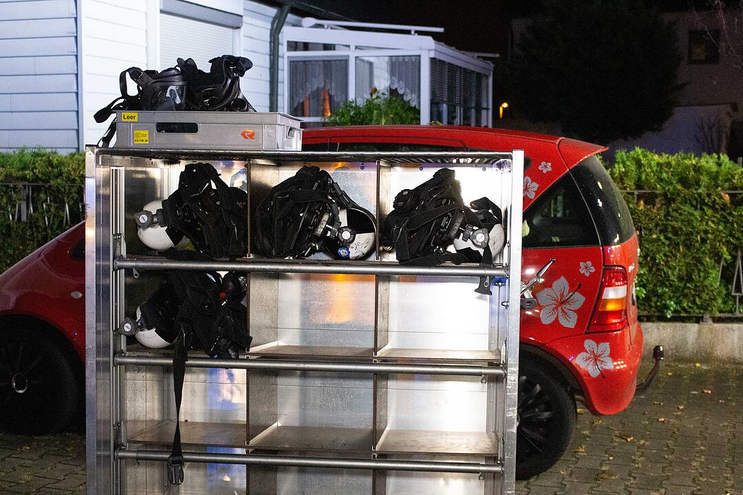 Feuerwehr-Einsatz nach Verpuffung in privater Sauna