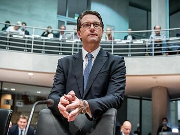 Andreas Scheuer beim Maut-Untersuchungsausschuss