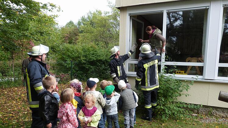 Übung im Kindergarten Neuenmarkt