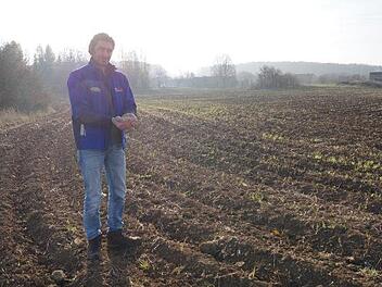 Hier w&auml;chst die beste Braugerste von B&uuml;rgermeister Thomas BetzFoto: Joseph Beck