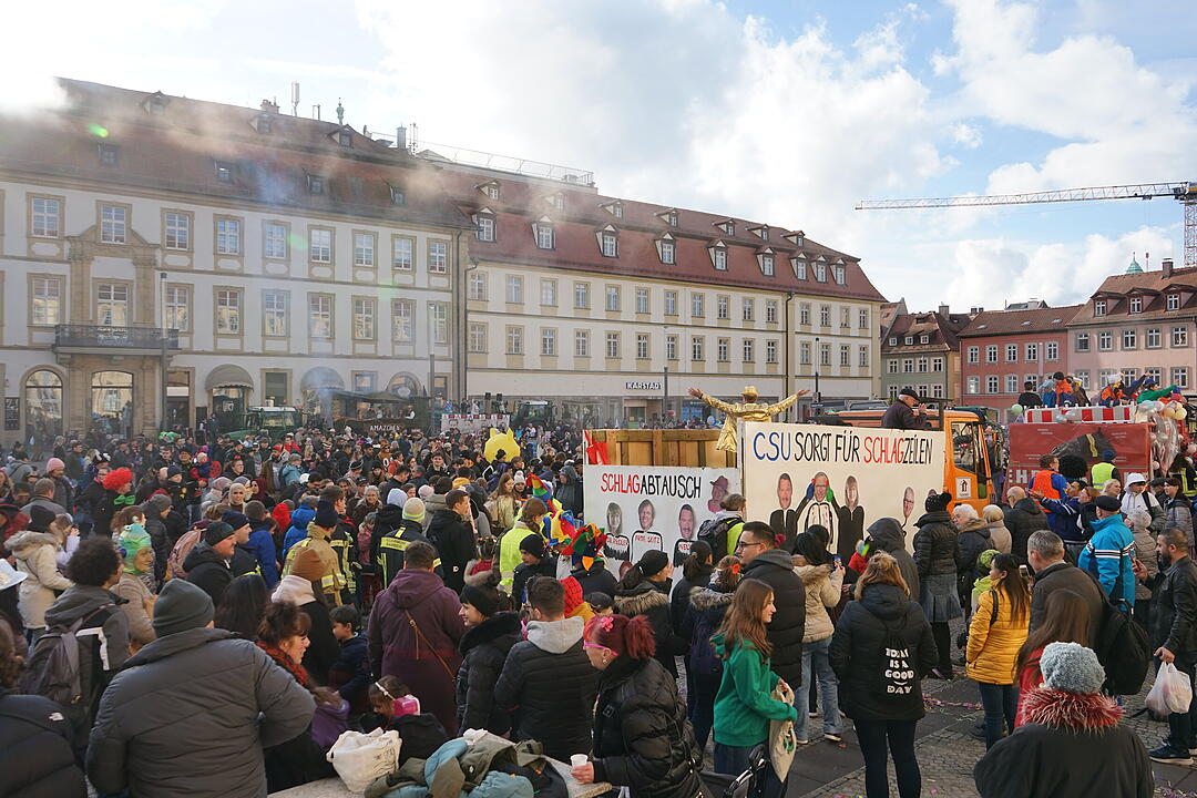 Die schönsten Bilder vom Faschingsumzug Bamberg 2024