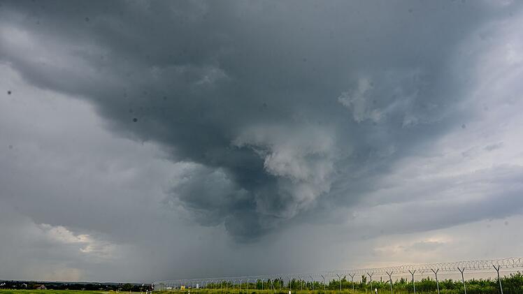 Unwetter in Bayern