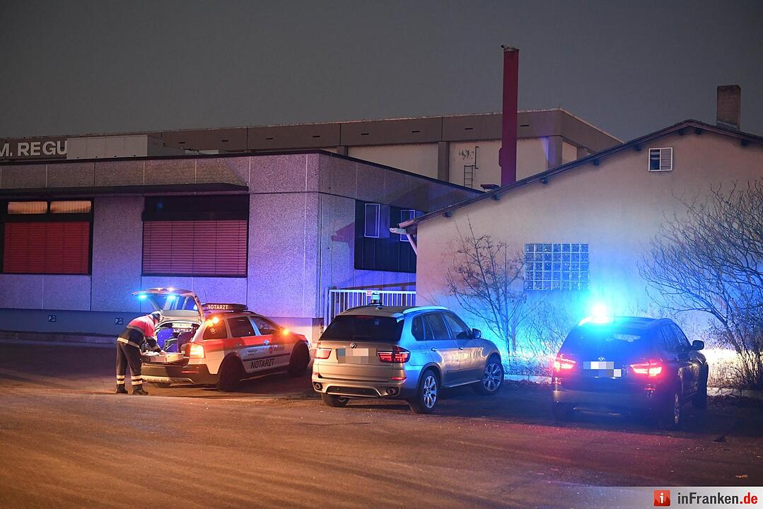 Brand am Silvesterabend in Bamberg