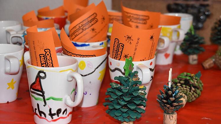 In der Wichtelwerkstatt lie&szlig;en sich h&uuml;bsche Geschenke basteln. Foto: Uschi Prawitz