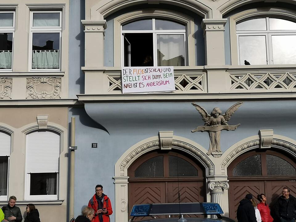 Demonstrationen in Bamberg: III. Weg und Gegendemo