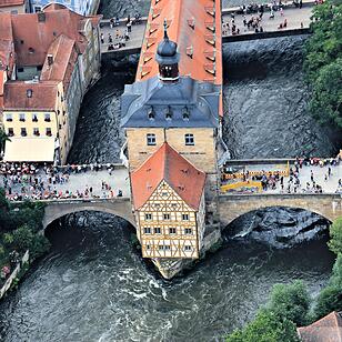 Bamberg zaubert von oben