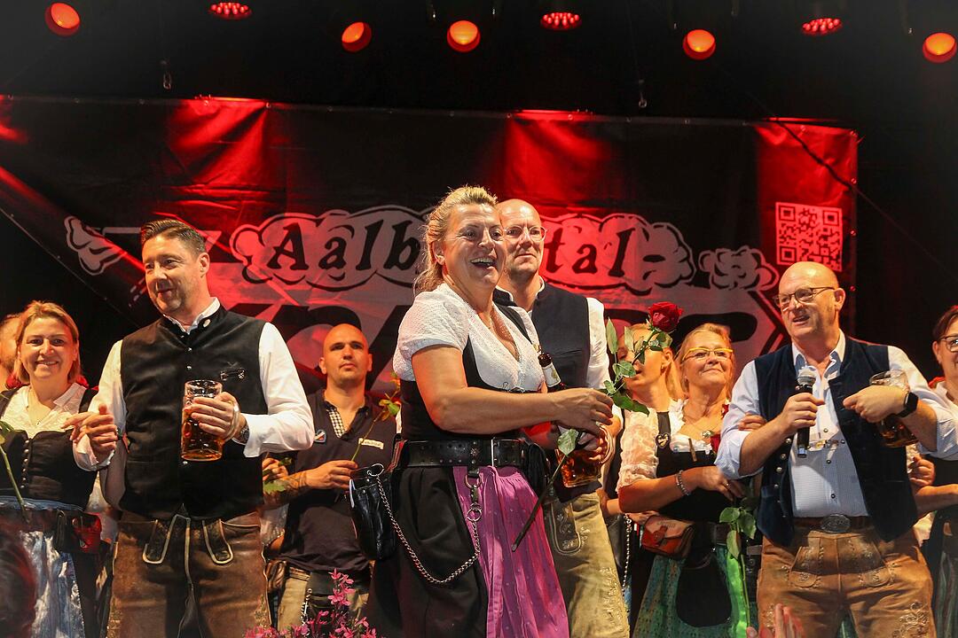 Am letzten Tag vom Bierfest wurde nochmal richtig gefeiert.