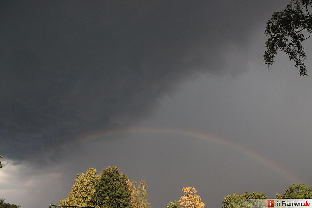 Massive Schäden nach Sturm in Bamberg