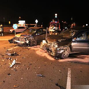 Frontalkollision auf B303 bei Himmelkron