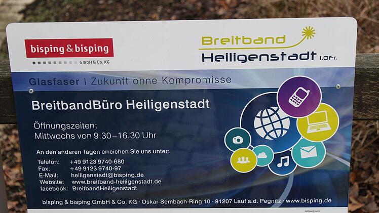Infos über Breitband in Heiligenstadt gibt es hier. Foto: Carmen Schwind
